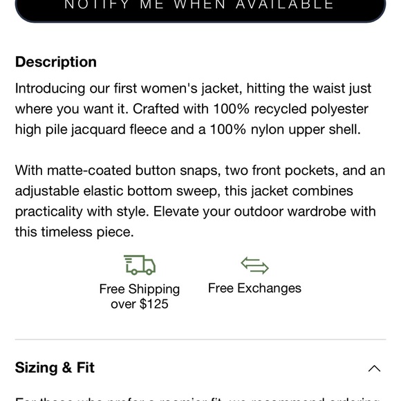 Parks Project Parks Wonderland High Pile Fleece Jacket - Picture 2 of 8